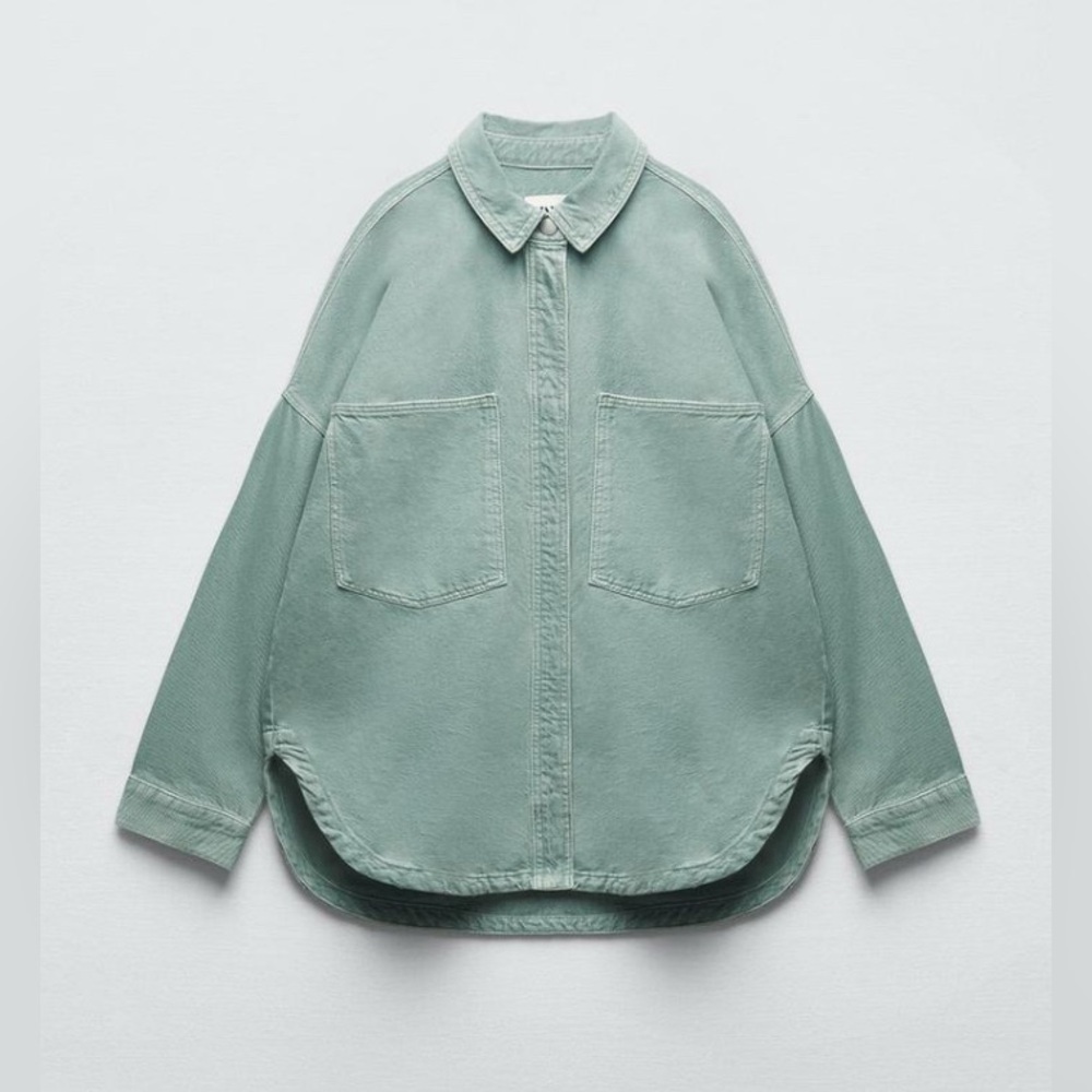 Zara - ZW Denim Pocket Shirt